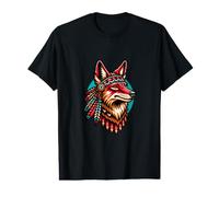 Coyote The Trickster Native American Value Graphic T-Shirt