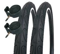 Coyote TY261 26" x 1.90 Mountain Bike Tyres with Presta Tubes (Pair)