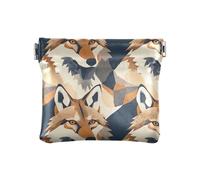 Coyote Women's Small Leather Change Purse Fancy Coin Holder for Girls Women Ladies