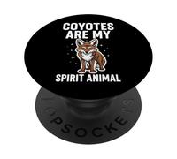 Coyotes Are My Spirit Animal PopSockets Adhesive PopGrip