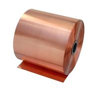 COYOUCO 1 Pcs Pure Copper Sheet Thin Cu Metal Foil Roll 0.5Mm Thickness, 1M Length,99.9% Pure Copper,80mm