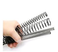 COYOUCO 1Pcs Ultra-Heavy Duty Compression Springs Bulk, 4.0mm Wire Diameter 18-50mm OD 300mm Length, Structural-Grade Manganese Steel Pressure Springs for Machinery, Industrial Presses,4.0×35mm