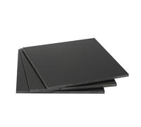 COYOUCO 2 Pcs Black Bakelite Phenolic Laminated Resin Board Sheet for Electrical And Electronic Fixtures, DIY Crafts, 200 X 200Mm,3mm