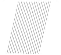 COYOUCO 304 Stainless Steel Round Rods, 500Mm(20 Piece) Solid Shaft Rods for DIY Craft Model Car Helicopter Airplane,1x500mm