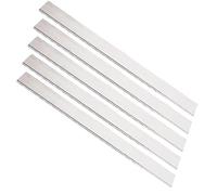 COYOUCO 5 Pcs Aluminum Flat Bars, 2Mm Thickness 500Mm Length Square Aluminum Flat Bar, 6061 General Purpose Flat Plate for Crafting Lndustry,10mm