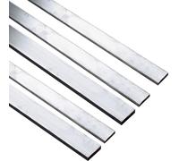 COYOUCO 5 Pieces Aluminum Bar, 1.5X20/25/30X490mm Aluminum Flat Bar, 6061 Aluminum Flat Plate General Purpose Plate, Solid New Mill Stock,1.5 * 20 * 490mm 5