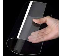 COYOUCO A3 PET Film Sheet, 420mm x 300mmTransparent Clear Flexible Plastic Sheet Panels for Craft, Picture Frames, Sign Blank, DIY Display Project, Printing, DTF,0.05mm 5Pieces