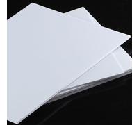 COYOUCO ABS Plastic Sheets, 300 * 500Mm Rigid ABS Sheet, Thermoform Sheet for DIY Craft Projects, Building Model,0.5mm 3pcs