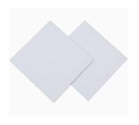 COYOUCO Alumina Ceramic Sheet, Insulating Corundum Plate, for Scientific Research and Experiments, Length 50-132mm, 1-10Pcs,70mm*70mm*2mm