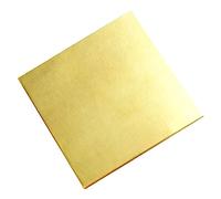 COYOUCO Brass Plate Brass Sheet,1 Pcs 4Mm Thick,Precision Metals for DIY,300x300mm