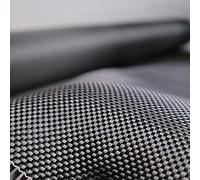 COYOUCO Carbon Fiber Fabric Roll - 2X2 Plain Weave 100X100cm Cloth Wrap Fabric Carbon Fiber Sheetfor Cars for Structural Reinforcement,240g/meter