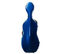 COYOUCO Cello Case, Cello Hard Case for 4/4 Full Size Cello Bag with Backpack Straps And Wheels, Blue