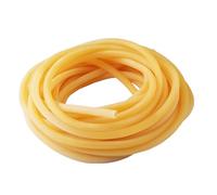 COYOUCO High Elastic Natural Latex Rubber Tubing, 4Mm*6Mm Yellow Flexible Hose for Lab Experiments, Slingshot Bands, Tourniquet, And DIY Projects,10m