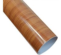 COYOUCO High Glossy Wood Grain Vinyl Wrap, 30 X 200Cm Automotive Interior Film Sticker Decal Car Internal Wraps Self Adhesive DIY Film, Waterproof without Bubble,L03