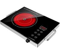 COYOUCO Induction Hob, Induction Cooker Countertop Burner, 3500W Ultra-Thin Single Induction Cooker with LCD Sensor Touch Control & Knob, 22 Temperature Levels 3-Hour Timer