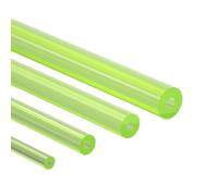 COYOUCO Polyurethane PU Tube Hollow Rod 130Mm OD 10-15Mm ID 500Mm Length Flexible Elastic Plastic Bar for Machining Industrial DIY Cushioning,130 * 12 * 500mm
