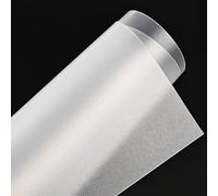COYOUCO PP Plastic Sheet 500×600mm 0.3-2mm Frosted Polypropylene Strip Semi-Transparent Matte Panel for Divider Rail Spacer Cover Strip Craft Display Modeling,1.2mm