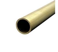 COYOUCO Round Brass Tube 38Mm OD,1-2Mm Wall Thickness 0.5M Length Seamless High Strength Precision Straight Pipe Tubing,38x1mm