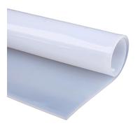 COYOUCO Silicone Rubber Sheet,High Temp Gasket Material,Neoprene Rubber Sheet Roll,600X600mm,for Gaskets Covers Lids Sealing,0.5mm
