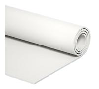 COYOUCO White Silicone Rubber Sheet,High Temp Heavy Duty for Gaskets DIY Sealing Material,200 * 200Mm,Thick 6-20Mm,6 * 200 * 200mm（white）