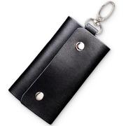 COYUN 1 x Leather Keychain, Multifunctional Key Binder, Men's Leather Keychain, Universal Car Key Bags, for Men Women, Pockets and Hooks, Waterproof Keychain Wallet