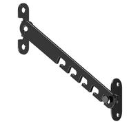 COYUN 1 x Window Lock for Tilting Windows, Metal Window Stopper, Slam Protection, Window Tilt Regulator, Window Latch for Adjusting the Window Opening (Black)