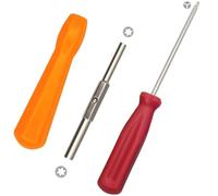 COYUN 3-Piece Gamebit Safety Screwdriver Set, 3.8/4.5 mm Safety Screwdriver and 2.5 mm Rotary Screwdriver Tools for Open Repair, SNES, NES, N64 and Game Cartridges