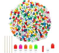 COYUN Pack of 100 Loose Tombola, Colourful Mixed Tombola Loose, Loose to Write Yourself, Colourful Small Notes Labelling, Empty Tombola Loose, for Birthday, Anniversary (Multi-Colour)