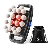 COYZU 20 Head Massage Gun, Large Surface Deep Tissue Percussion Massager with 3 Modes & 99 Levels, 35mm Deep for Pain, 50kg Force for Back, Waist, Legs, Arms & Feet, Quiet Muscle Relaxation