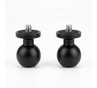 COZERI Pack of 2 for RAM Mounts B Size, 25 mm Sports Camera Ball Head Interface Adapter 1/4 Screw Mount, Compatible with GoPro Hero 9/10/11, Motorcycle Bicycle Camera Mount