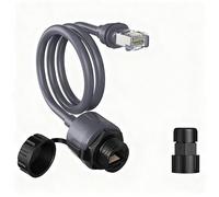 COZERI Starlink Mini Ethernet Adapter RJ45-0.5m 26AWG CAT5E 2000Mbps Accessories, IP68 Waterproof Extension Repair Coupler for Starlink Mini/Gen 3/Enterprise