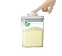 Cozey Daily Airtight Food Storage Container Formula Milk Powder Containers Dispenser with Spoon BPA-Free for Home Travel 1500ML / 1.5 Qt, No Scraper Design