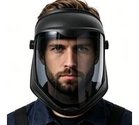 COZHYESS Anti-Fog Protective Full Face Shield, Reusable HD Full Face Shield