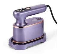 COZHYESS Travel Steamer for Clothes with LED Screen 2 in 1 Portable Iron, 3 Steam Levels & 150ML Water Tank, 10S Fast Heat-up, 1200W Powerful 180°Foldable Wrinkles Remover Steamer for Travel, Home