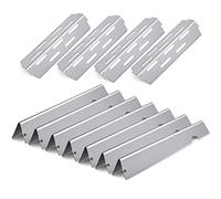 Cozilar Grill Flavorizer Bars Heat Deflectors BBQ Gas Grill Replacement parts for Weber 66041, 66033, 66796, Weber Genesis II E-410, S-410, Genesis II LX E-440, S-440, 17” Stainless Steel Flavor Bars