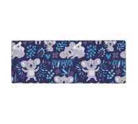 Cozimangoe Desk Mat, Large Mouse Pad Anti-Slip Waterproof Smooth Surface for Durable Stitched, Computer Desk Office Home, Personalized Cute Koala Bears Animals Australia