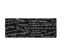 Cozimangoe Desk Mat, Large Mouse Pad Anti-Slip Waterproof Smooth Surface for Durable Stitched, Computer Desk Office Home, Personalized Mathematical Formula