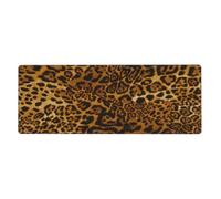 Cozimangoe Desk Mat, Large Mouse Pad Anti-Slip Waterproof Smooth Surface for Durable Stitched, Computer Desk Office Home, Personalized Leopard Print (5)