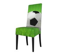 Cozimangoe Dining Chair Covers, High Stretch Removable Seat Covers,Stain Resistant Protective Slipcovers for Dining Room Kitchen Hotel Banquet, Soccer Football Field