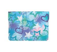 Cozimangoe Laptop Sleeve, 13-14 Inch PU Leather Computer Sleeve Bag, Water-Resistant Laptop Case Protective, School Office Travel, Personalized Rock Stars Flash