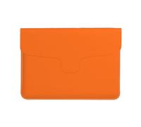 Cozimangoe Laptop Sleeve, 13-14 Inch PU Leather Computer Sleeve Bag, Water-Resistant Laptop Case Protective, School Office Travel, Personalized Beauty Burnt Orange Printed
