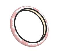 Cozimangoe Steering Wheel Covers, High Elastic Anti-Slip Universal Fit, Protector for SUVs Trucks and Vans Car Accessories, Personalized patterns, Westie Dogs Pattern