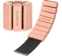 Cozlow - Ankle & Wrist Weights for Men & Women - Adjustable Silicone Workout Bands for Fitness & Strength Training - Wearable Leg & Cuff Weight Straps for Yoga & Dance