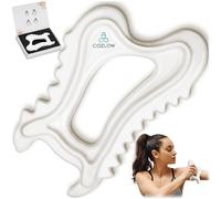 COZLOW Ceramic Gua Sha Massage Tool for Face & Body - Premium Muscle Scraping Tool for Lymphatic Drainage & Fascia Massage - Trigger Point Massager for Body Sculpting & Contouring