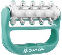 Cozlow MyoRelease Lymphatic Drainage Massager (Green), Ultimate Fascia Release & Scar Tissue Massage Tool, Personal Handheld Massage Roller for Shoulder, Neck, Thigh, Leg & Back