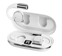 COZOME AI Language Translator Earbuds,144 Languages & Accents Real Time 3-in-1 Wireless Bluetooth Translator Earphones,Translation Device for Travel Business Learning