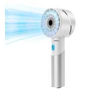 COZOME Handheld Fan,Ultra-Portable 7000 RPM Turbo Mini Fan with 16H Battery,4-Speed USB Rechargeable Metal Design | Pocket Fan for Travel/Outdoor/Home/Office,Gift for Men & Women (Alloy Construction)