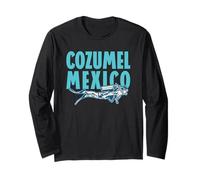 Cozumel Mexico Scuba Diving Long Sleeve T-Shirt