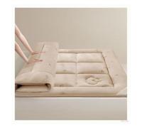 Cozy 1.5CM Thick Soft Cotton Mattress - 150X200CM Essential Bedding for Rentals, Hotels, Living Rooms & Bedrooms - Stylish Camel Color Comfort