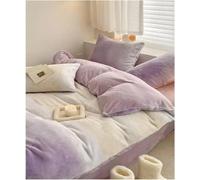 Cozy 4Piece Thick Plush Comforter SetWarm Winter Bedding with Sheet & Pillowcase Soft Green Color for Ultimate Comfort and Style